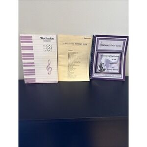 Technics Organ Sx-GA1, GA3, FA1 Manual, Reference Guide, Organization Series